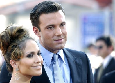 Ben Affleck and Jennifer Lopez.