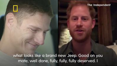 Prince Harry video message National Geographic Car S.O.S.