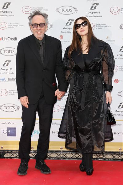 Tim Burton and Monica Bellucci