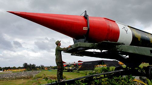 Some of the missiles from the 1962 events are housed in a museum in Cuba. (Photo: AP).