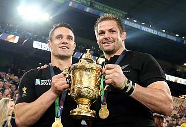Who is the Rugby World Cup trophy named after?