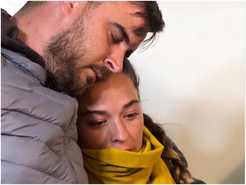 Jose Rosello and Victoria Garcia are anxiously waiting as rescue teams get closer to finding their two-year-old son Julen, trapped down a narrow well.