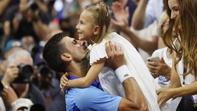 Djokovic savours special family moment