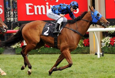 Buffering claimed his second Group One win in the Sprint Classic.