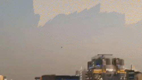 Esplosione di un hotel a Dubai durante un attacco missilistico