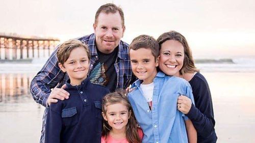 Ari Gershman with his family.