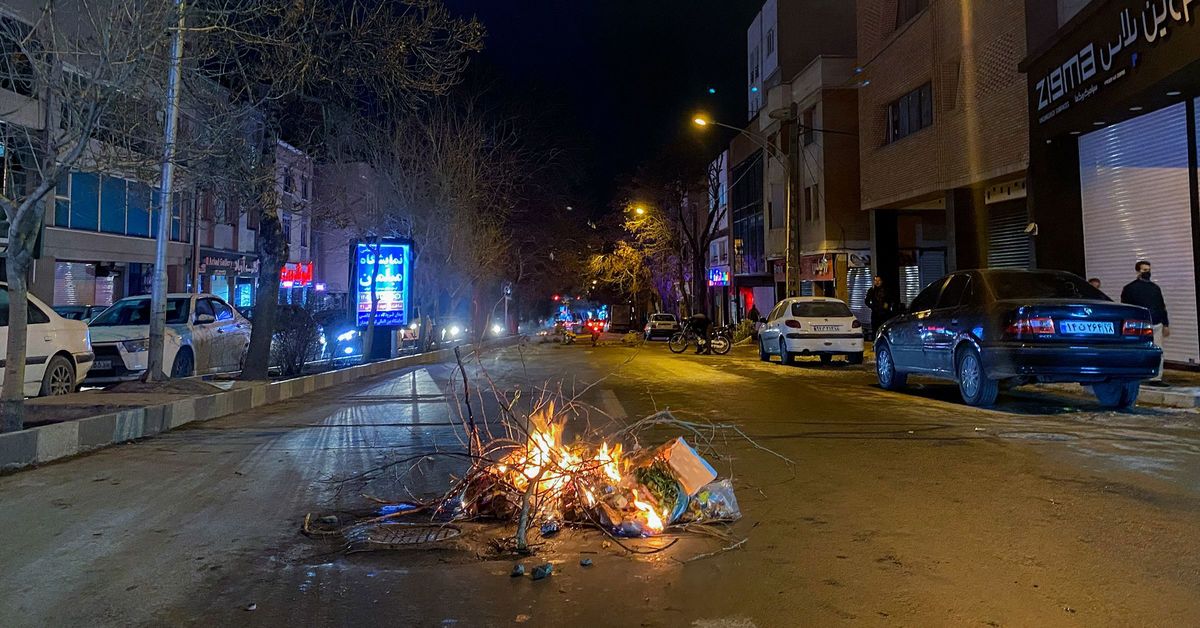 Street protests erupt in Tehran as nationwide anti-government turmoil spreads