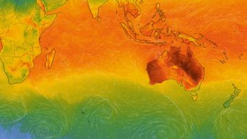Australia is the hottest place on Earth right now with temperatures around 50C in some parts.