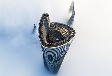 How high is the world's second tallest building, Shanghai Tower?