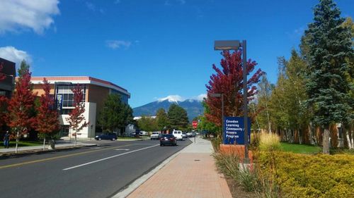 Northern Arizona University tweeted this image of the campus yesterday. (Twitter)