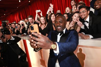 Idris Elba attending the Academy Awards in 2023.