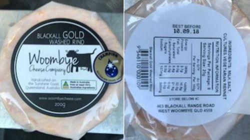 Sunshine Coast cheese recalled over E. Coli contamination
