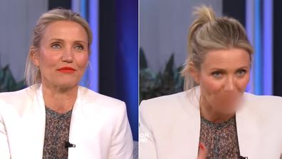 Cameron Diaz on Kelly Clarkson show. 