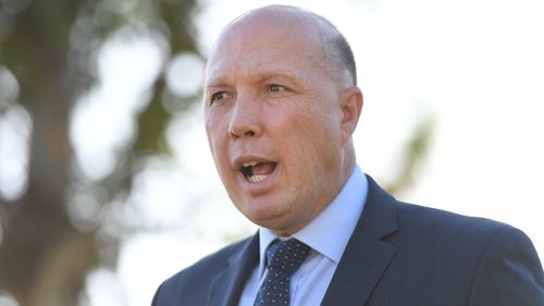 190612 Peter Dutton Rex Patrick stoush AFP ABC raids crime media news Politics Australia