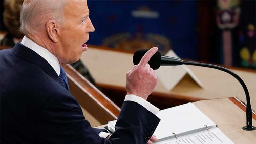 Joe Biden is set to give his State of the Union today.