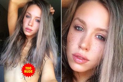 "I got real dirty," Kyle Sandilands' gorgeous model girlfriend wrote on her Instagram with this revealing new shot.<br/><br/>We wonder how she got smothered in dirt... a little bit of roly-poly with Kyle? The mind boggles!<br/>