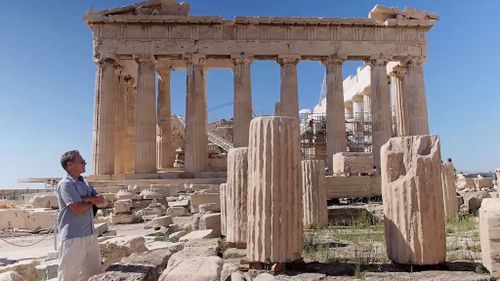 A narrator describes the ancient ruins and natural landscape of Greece. (Picture: Greek National Tourism Organisation)