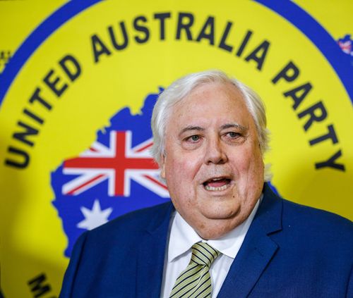 190423 Federal election 2019 Clive Palmer United Australia Party