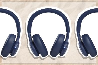9PR: JBL Live 660 Wireless Over Ear Noise Cancelling Headphones, Blue