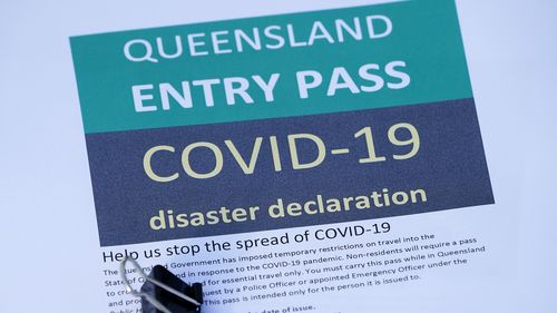 A Queensland Entry Pass is now required to cross the border.