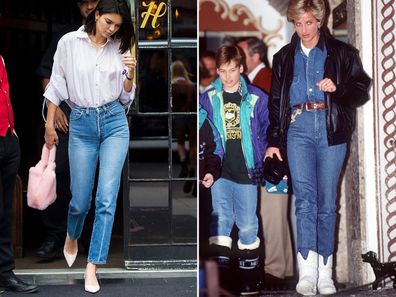 Kendall Jenner and Princess Diana