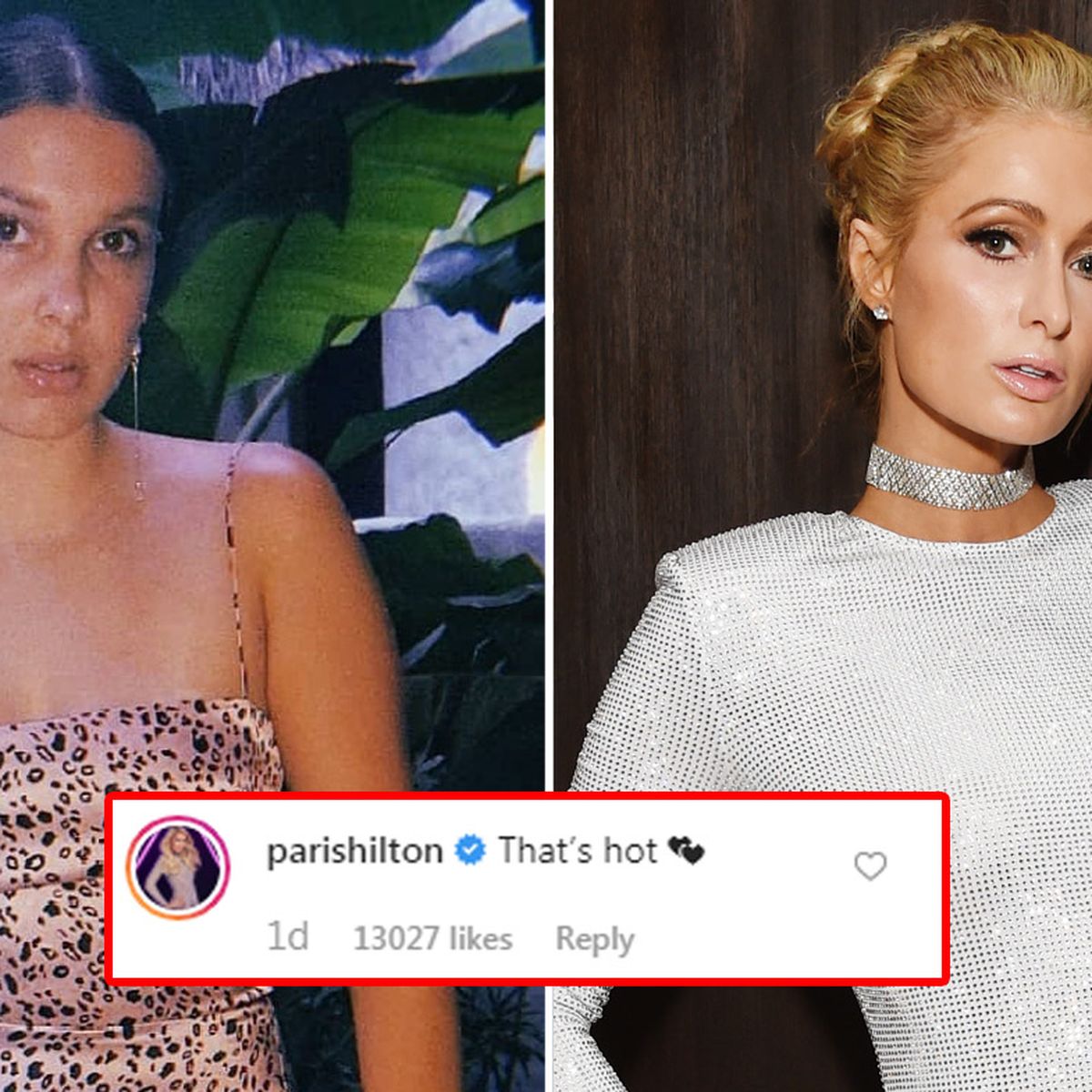 When Stranger Things' Millie Bobby Brown Wore A Figure-Hugging S*xy Dress  Revealing Her Cl*avage & Even Paris Hilton Commented That's Hot