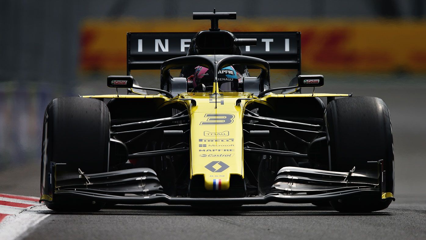Daniel Ricciardo starts 13th on the grid for the Mexican Grand Prix.