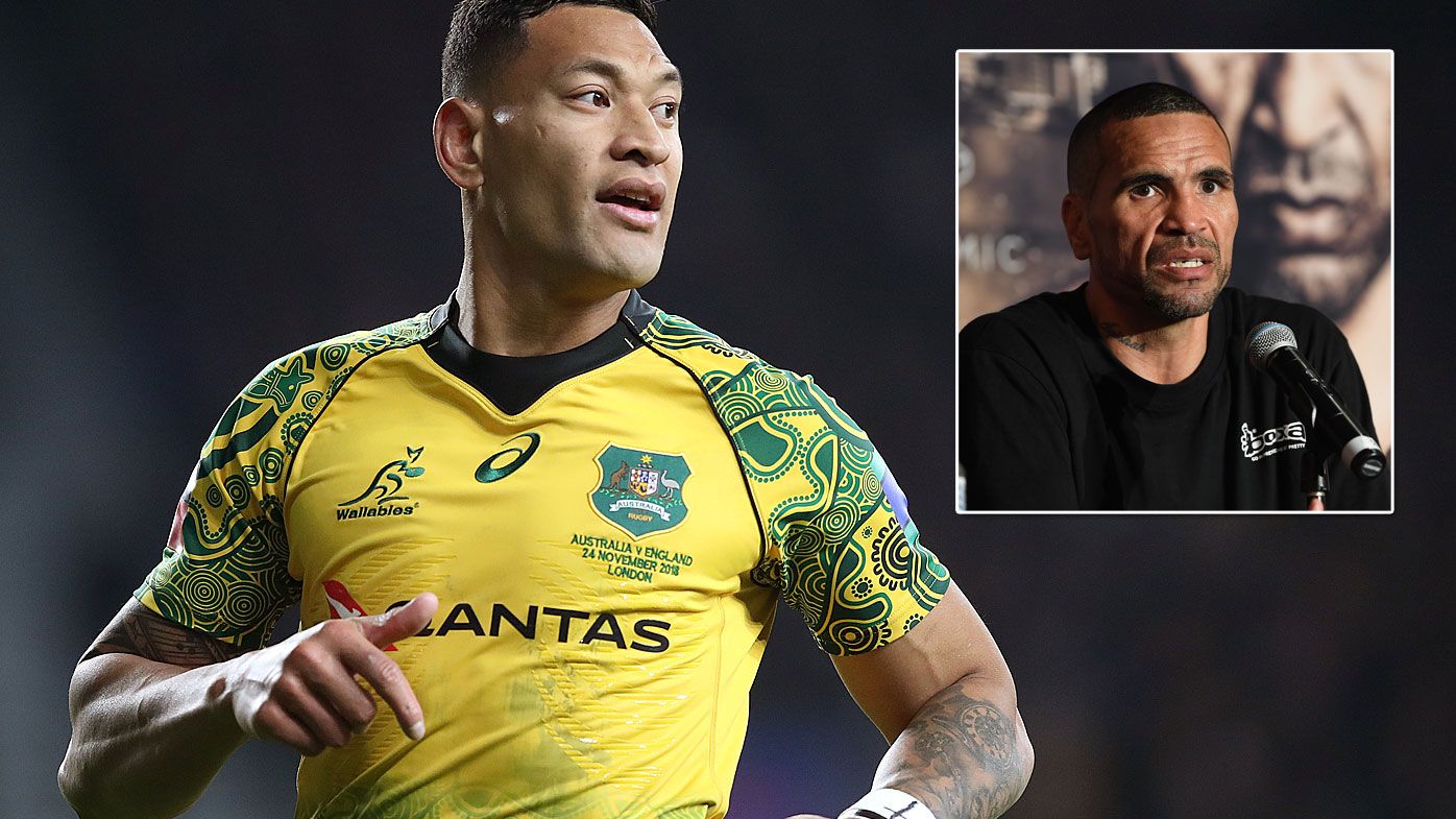 Mundine has voiced support for Folau