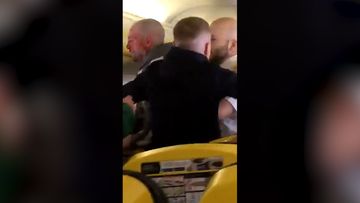 Man's nose bitten off during brawl on UK passenger jet