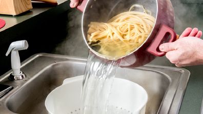 Cooking pasta