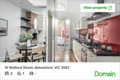 Domain real estate property house terrace auction Melbourne