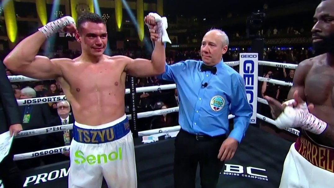 Tim Tszyu reveals he was 'coughing like a dog' in lead-up to epic American debut victory