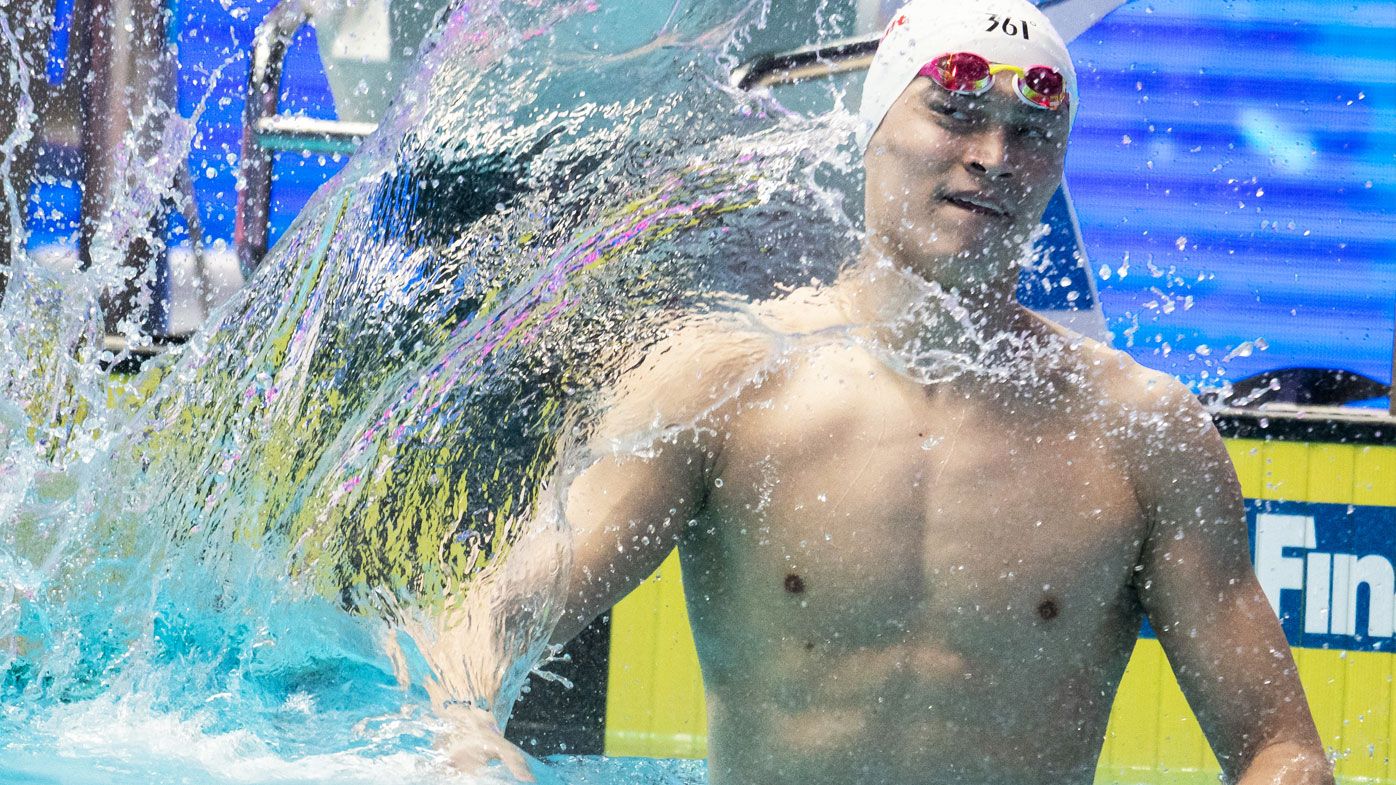Sun Yang from China features in the men&#x27;s 200m World Championship Final (Getty)
