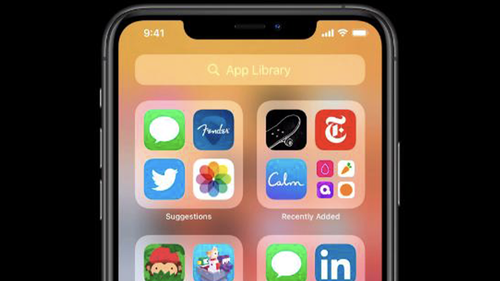 Apps will automatically be organised thanks to the new iOS 14 feature.