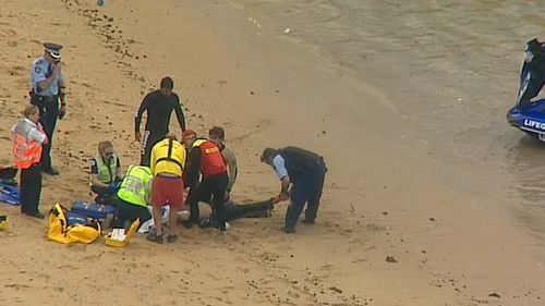 He was wearing a life jacket. (9NEWS)