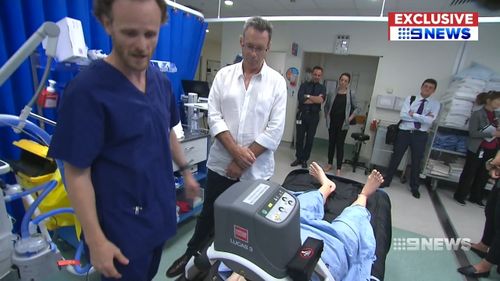 Health News Australia auto CPR Lucas Machine heart attack trial Sydney hospitals
