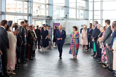 King Charles III and Llywydd of the Senedd Elin Jones 