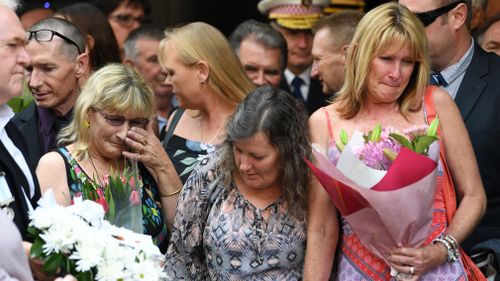 Victims, their families and many others affected by the 1978 Hilton Hotel bombings gathered today to pay their respects on the 40th anniversary of the attack (AAP).