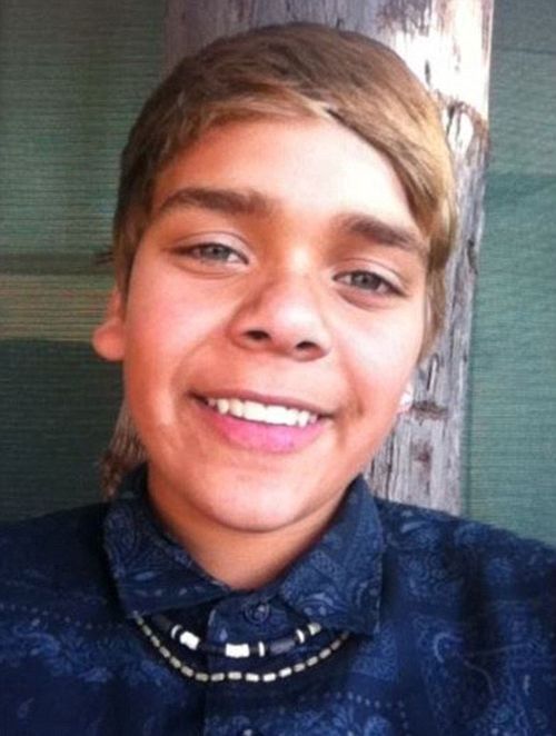Elijah Doughty, 14, was killed in a collision in Kalgoorlie in Western Australia. (Supplied)