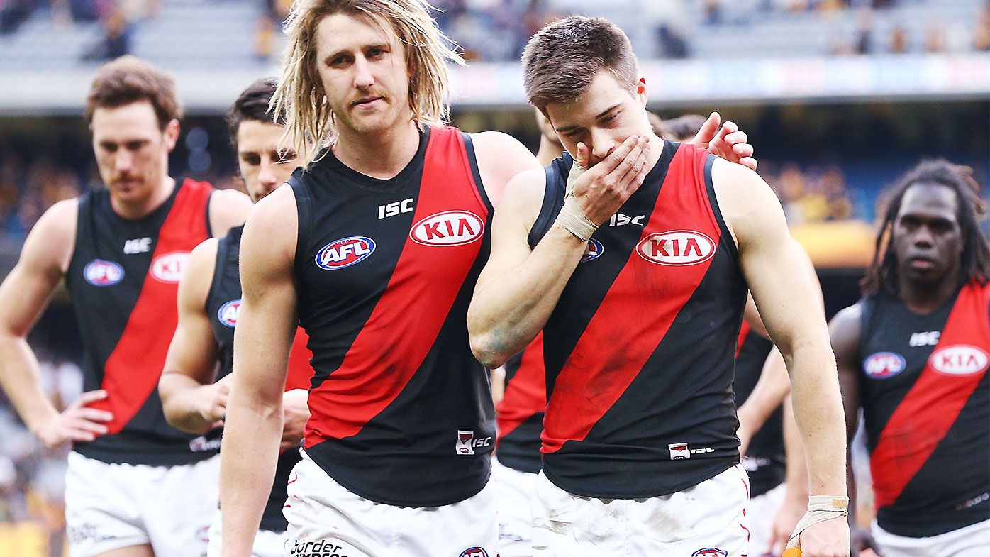 Bombers legends question fitness of midfield star Zach Merrett after Round 1 debacle