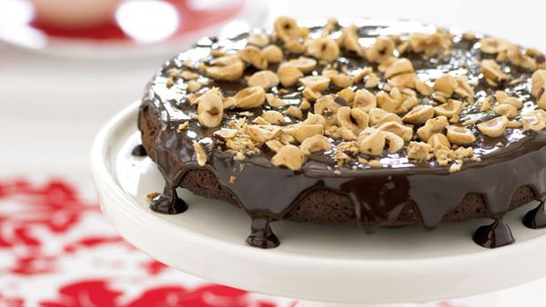 Chocolate hazelnut dessert cake