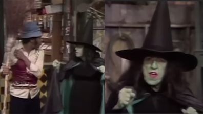 Lost sesame street episode with Margaret Hamilton as the Wicked Witch.