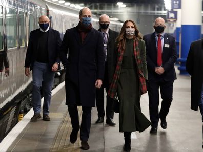 Prince William and Kate Middleton begin Royal Train tour of United Kingdom.