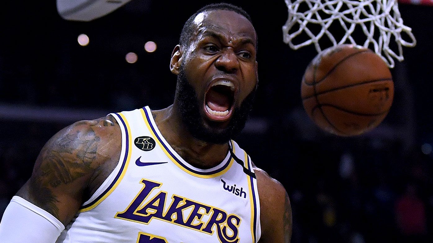 NBA results  Lakers beat Clippers, LeBron James MVP chants
