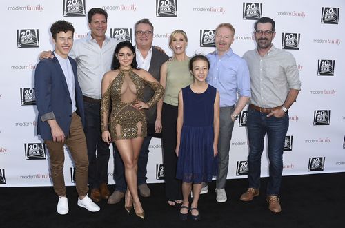 The cast of Modern Family, one of the world's most successful TV shows. Picture: AAP