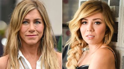 Jennifer Aniston (left) and Jennette McCurdy (right)