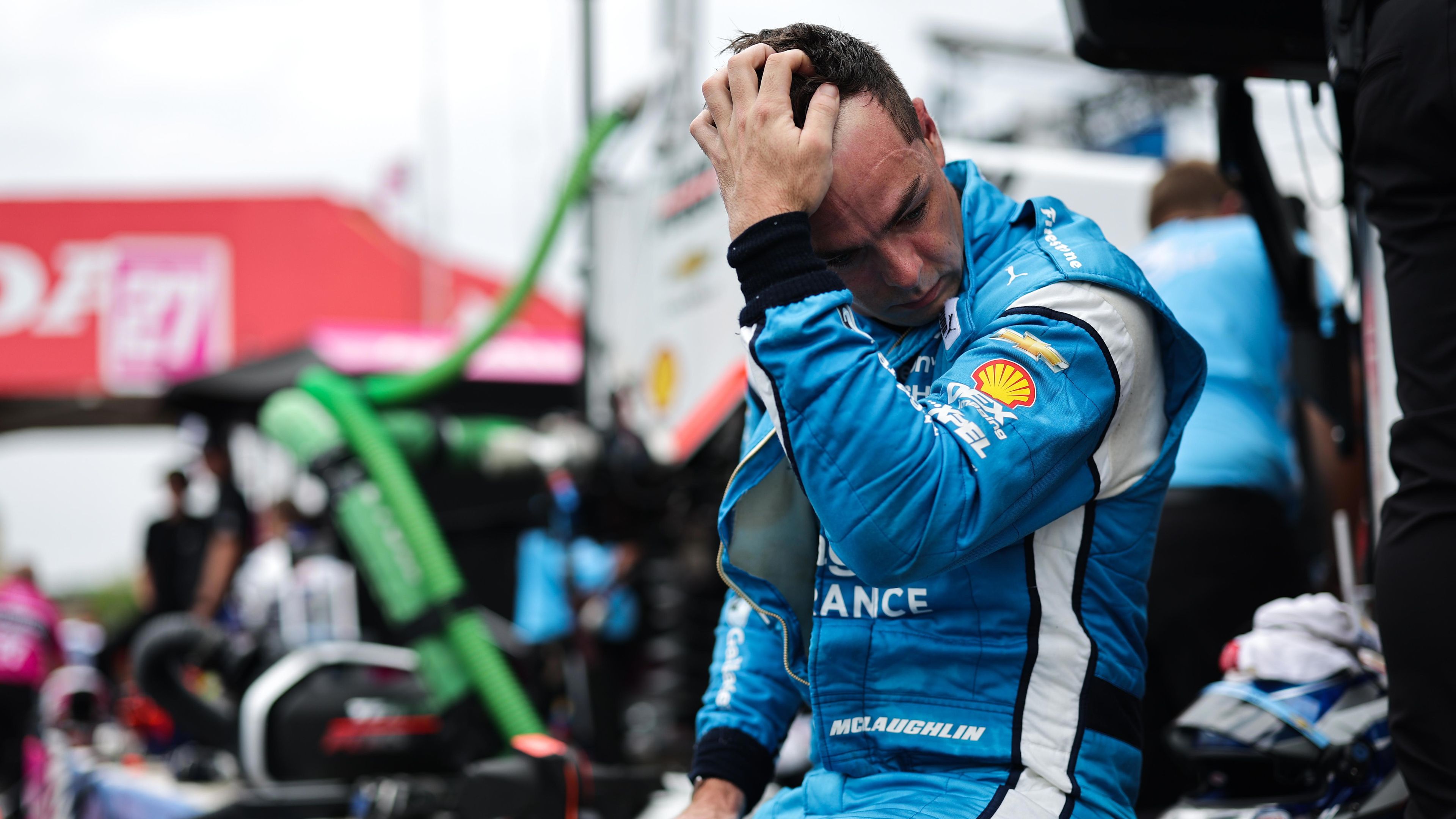 Scott McLaughlin finished sixth in the IndyCar race at Toronto.