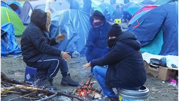 Many migrants camped out in Calais are desperate to make their way to the UK before Brexit tightens border control