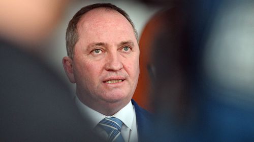 Barnaby Joyce said Malcolm Turnbull's comments over moving the Israeli embassy were unhelpful.