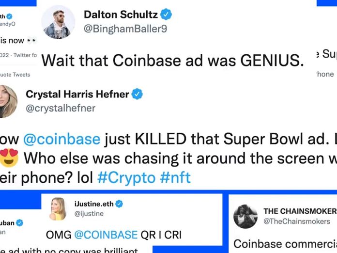 Why Coinbase crashed after their Super Bowl advertisement